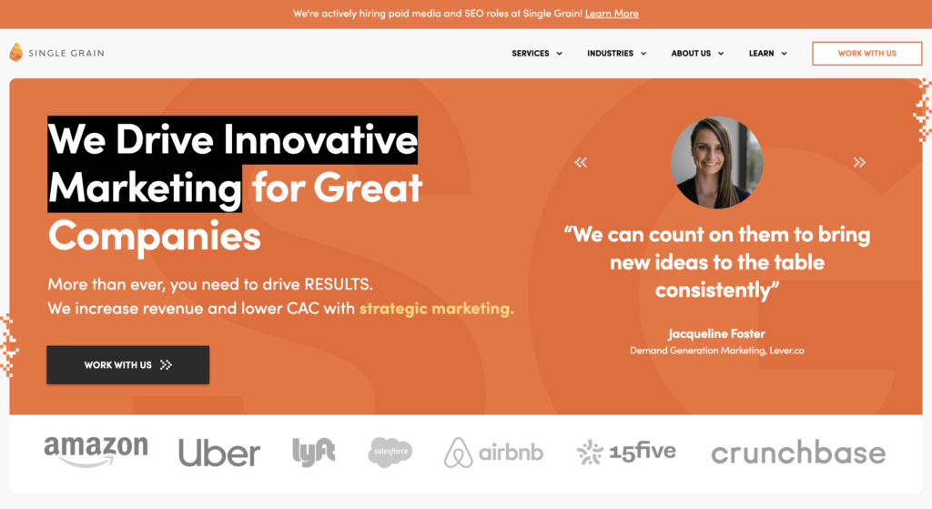marketing agency in california
